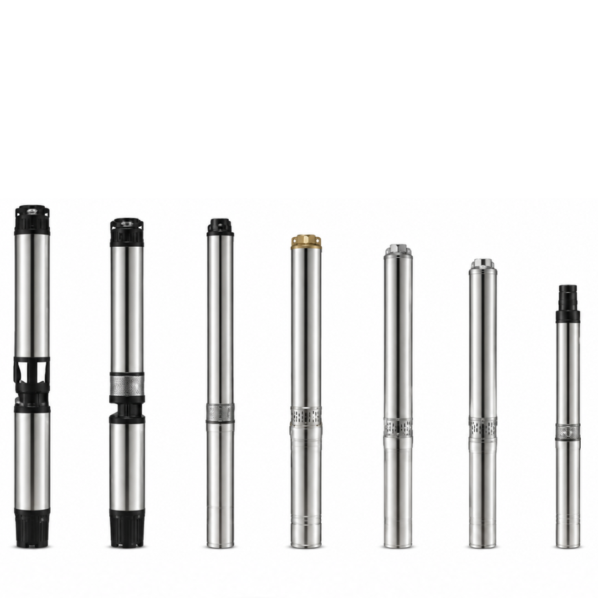 QJD/QJ Stainless Steel Deep Well Submersible Electric Pump